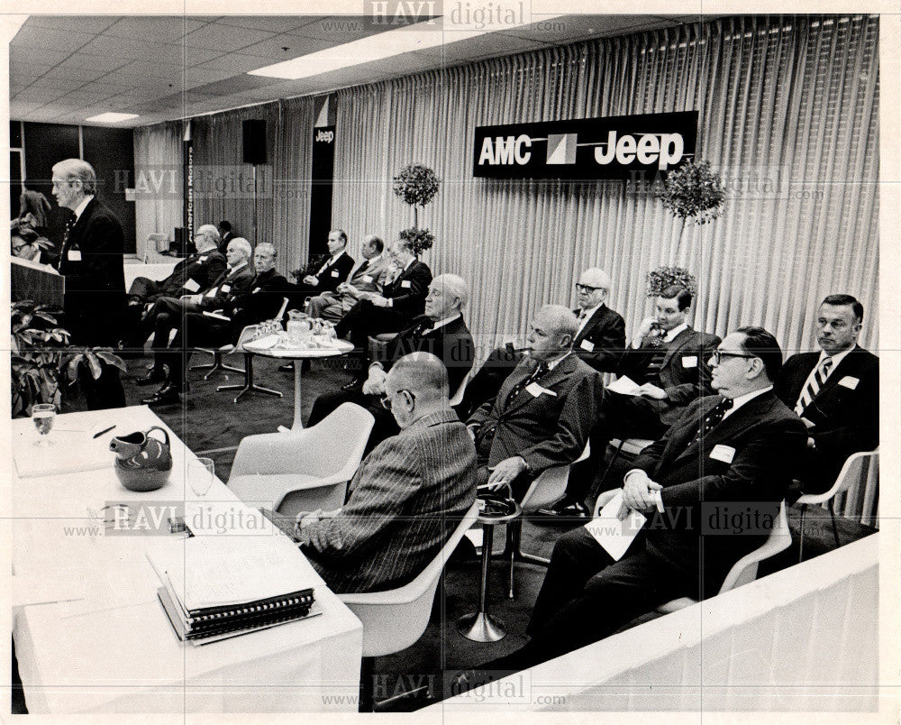 1974 Press Photo AMC board directors annual meeting 74 - Historic Images