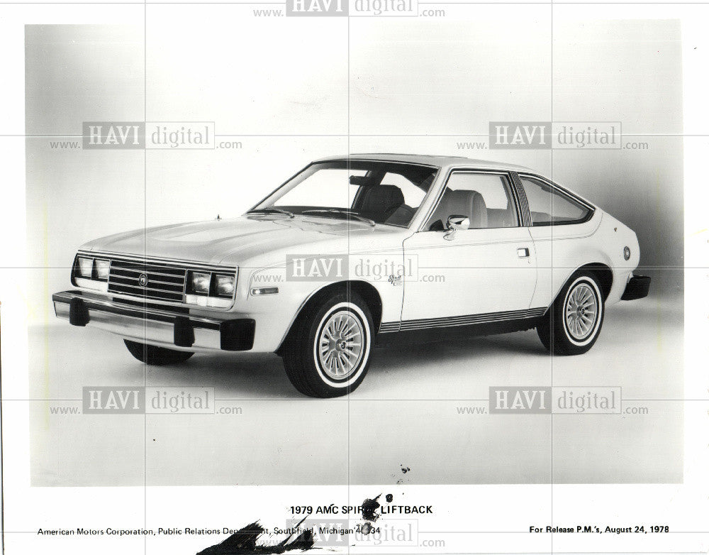 1978 Press Photo American Motor Automobiles 1978 - Historic Images