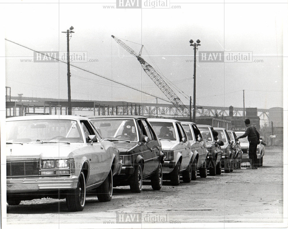 1978 Press Photo Ambassador Bridge collectors strike - Historic Images