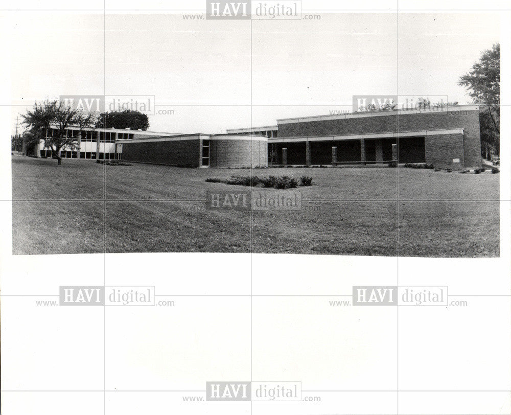 1961 Press Photo liberal arts college located in Alma - Historic Images