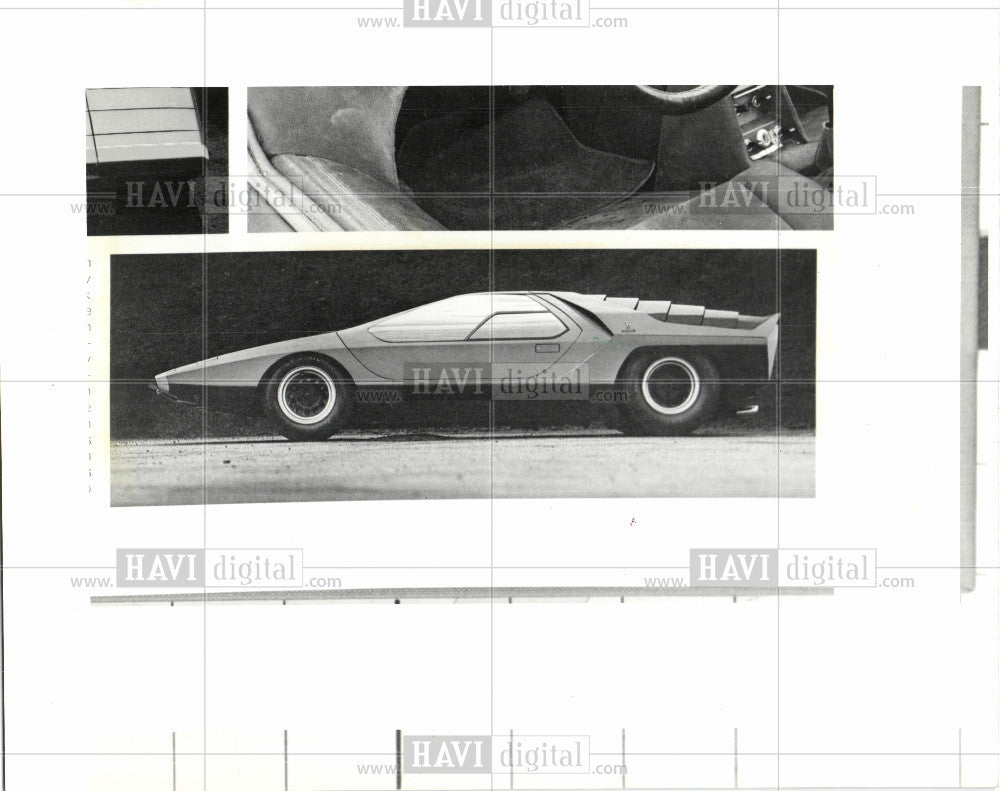 1985 Press Photo Alfa Romeo 33 Carabo model automobile - Historic Images