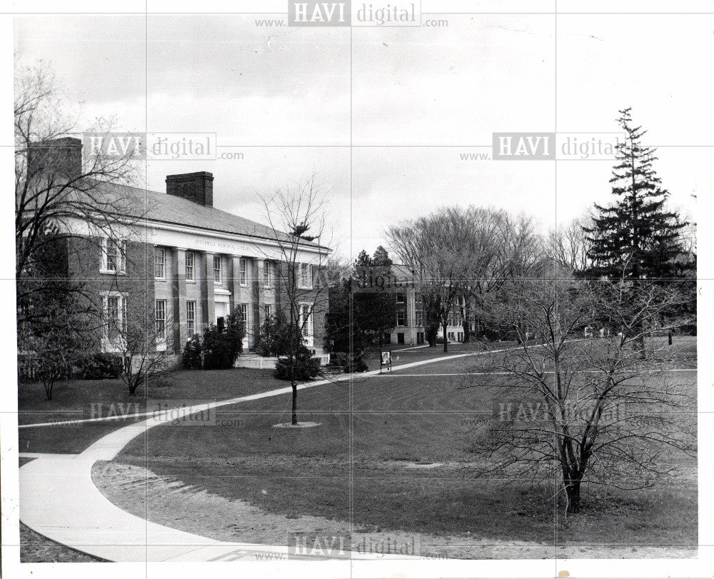 1963 Press Photo Albion College, - Historic Images