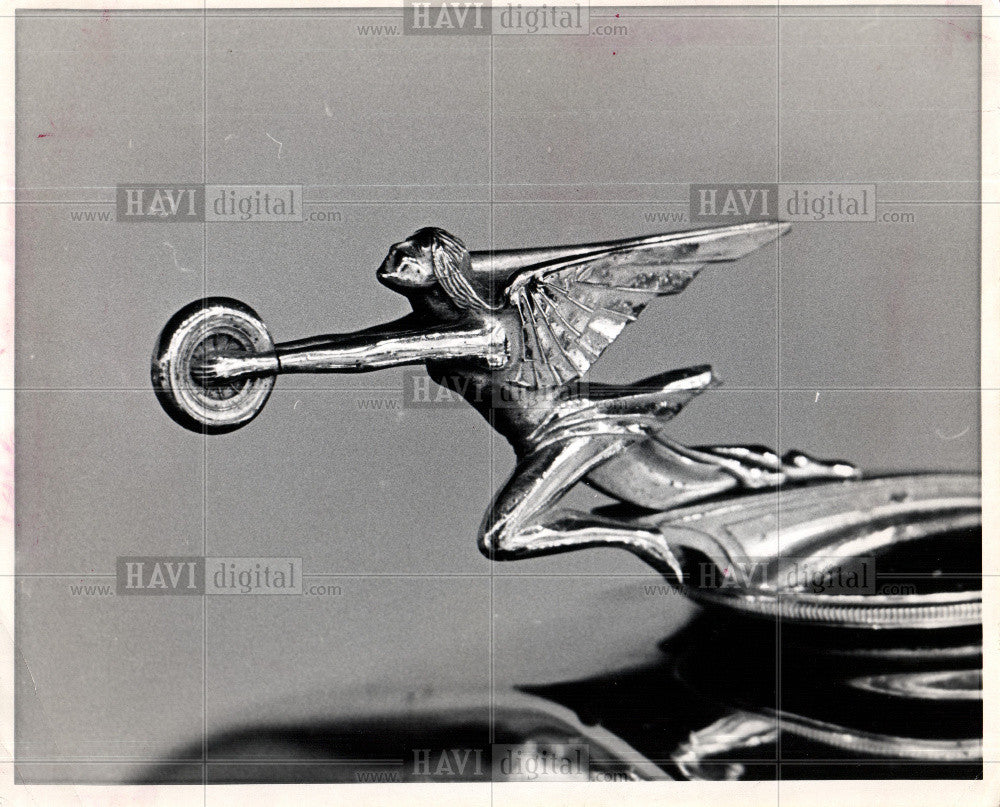 1973 Press Photo Hood Ornaments automobile - Historic Images