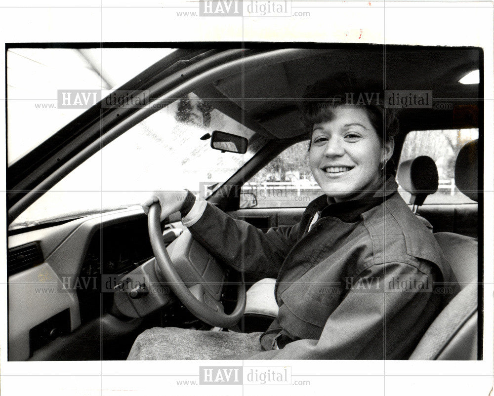 1992 Press Photo Automobile Airbag - Historic Images