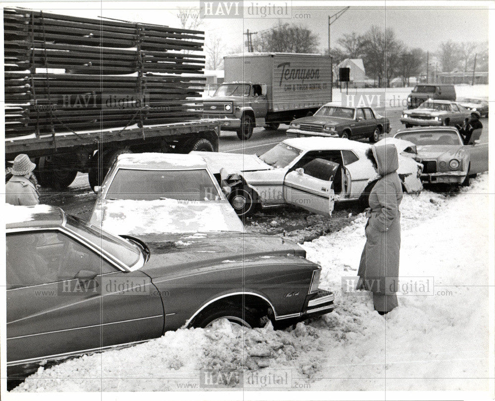 1979 Press Photo Four car - Historic Images