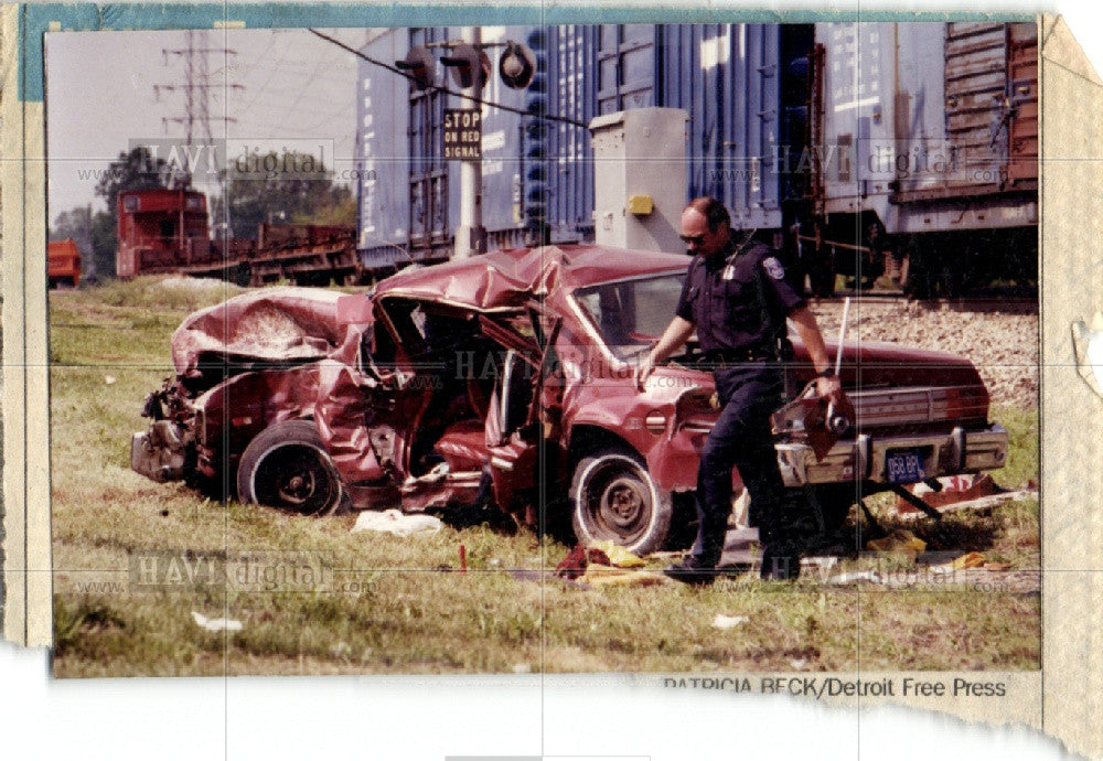 Press Photo Accident - Historic Images