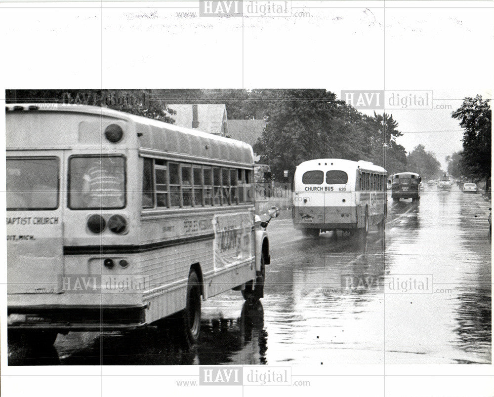 1980 Press Photo ACORN, buses, reform, association - Historic Images