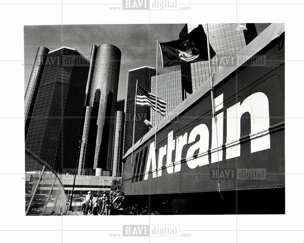 1985 Press Photo Artrain &quot;The Music of Art&quot; - Historic Images