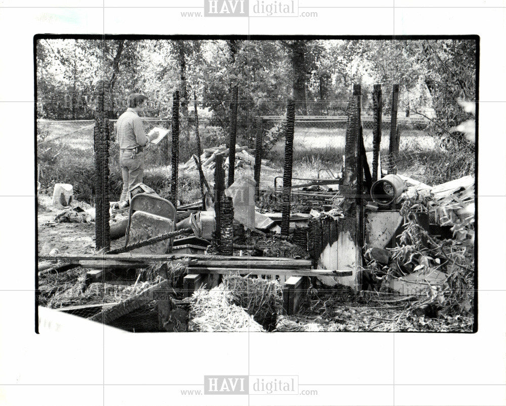 1985 Press Photo Brothers Teenage - Historic Images