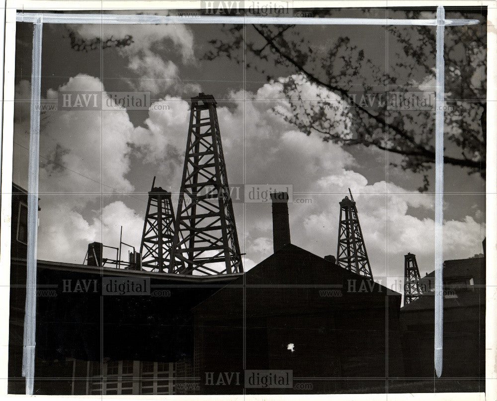 1940 Press Photo Mineral Baths - Historic Images