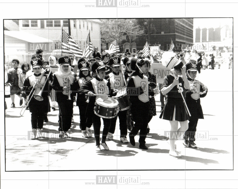 Press Photo Arab American - Historic Images