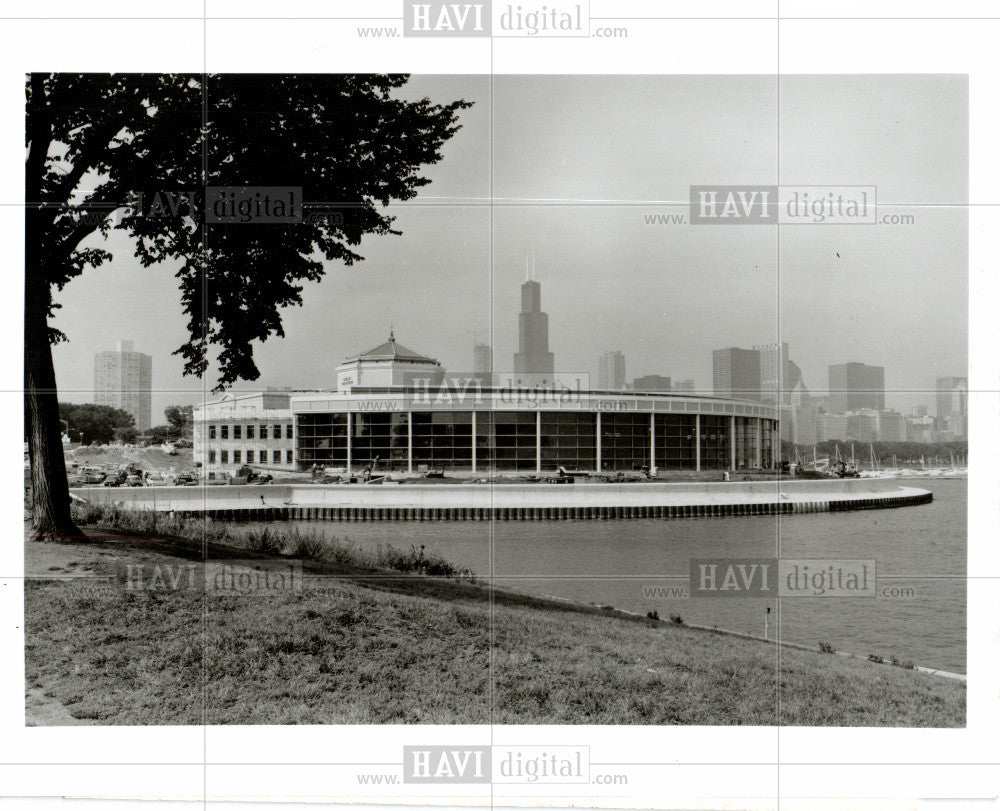 1989 Press Photo John G. Shedd Aquarium indoor - Historic Images