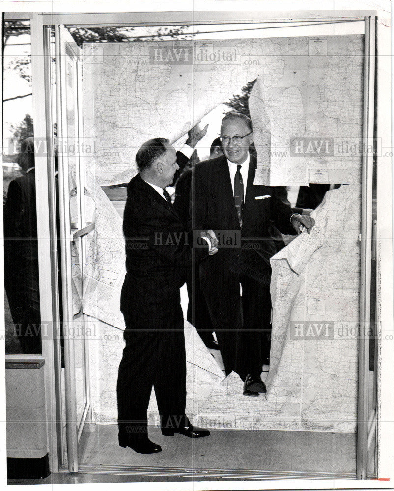 1963 Press Photo automobile club Michigan ceremony - Historic Images