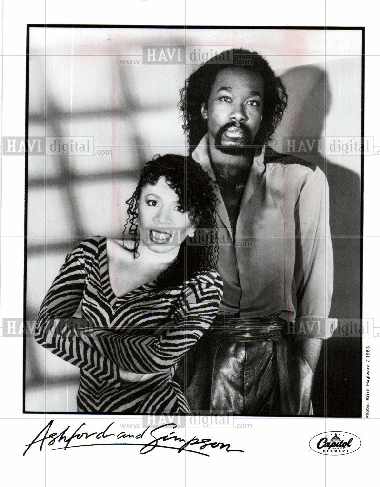 1983 Press Photo Ashford and Simpson - Historic Images