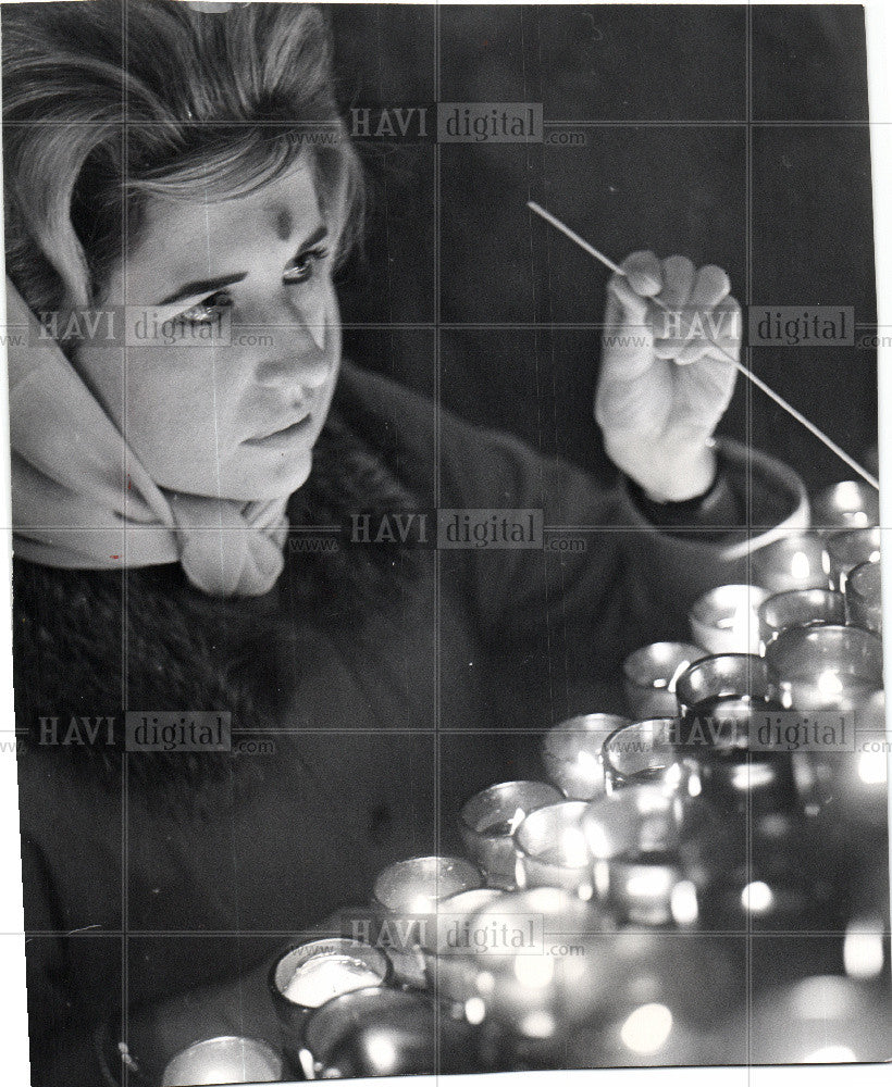 1961 Press Photo Churches mark Ash Wednesday - Historic Images