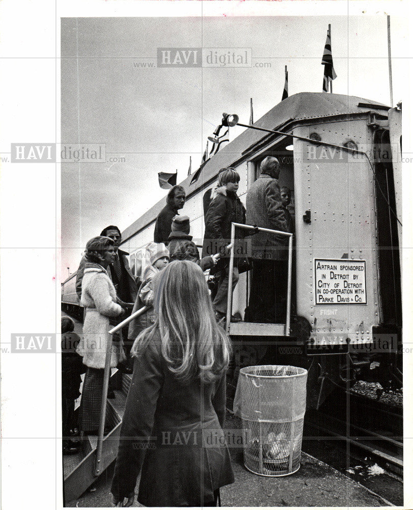 1971 Press Photo Artrain - Historic Images