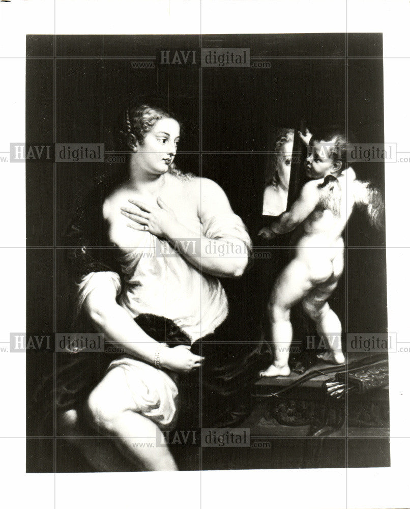 Press Photo The Toilette of Venus paul Rubens - Historic Images