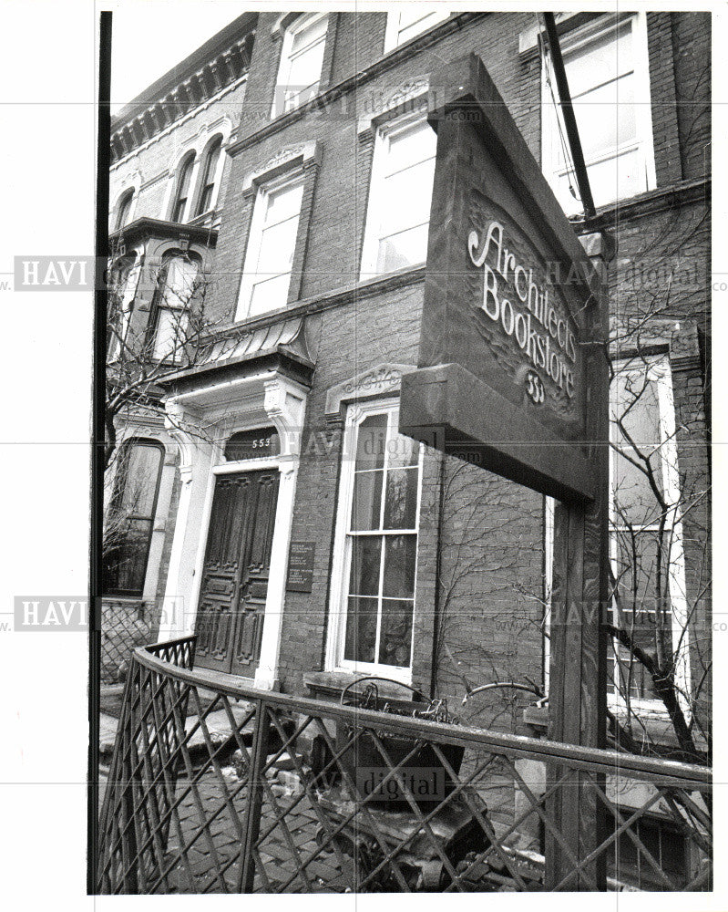 1979 Press Photo ARCHITECTS BOOKSTORE - Historic Images