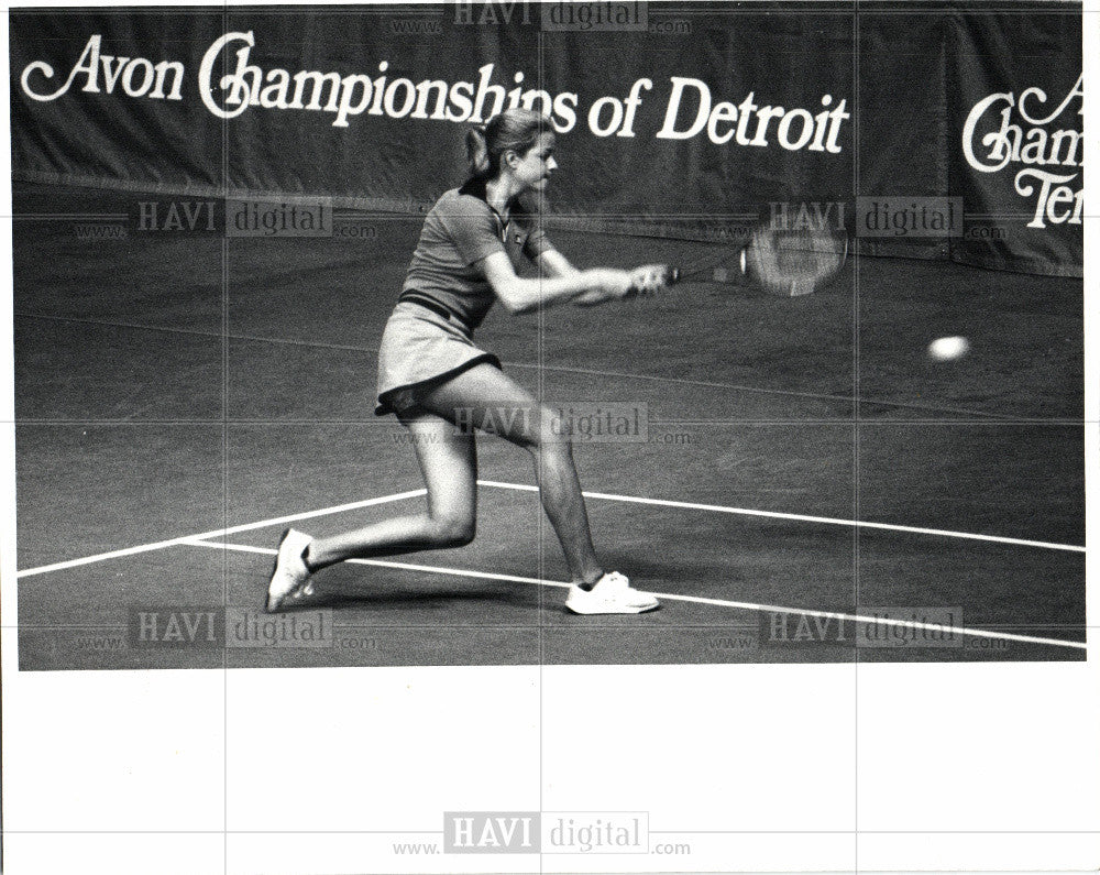 1982 Press Photo Avon Tennis Tournament - Historic Images