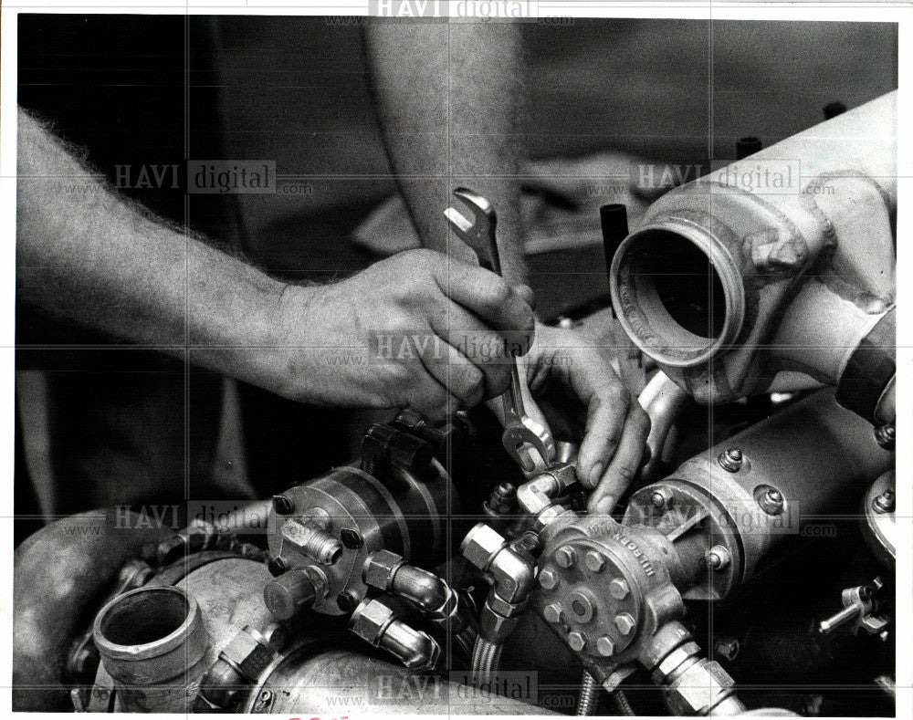 1985 Press Photo Automobile Expermental - Historic Images