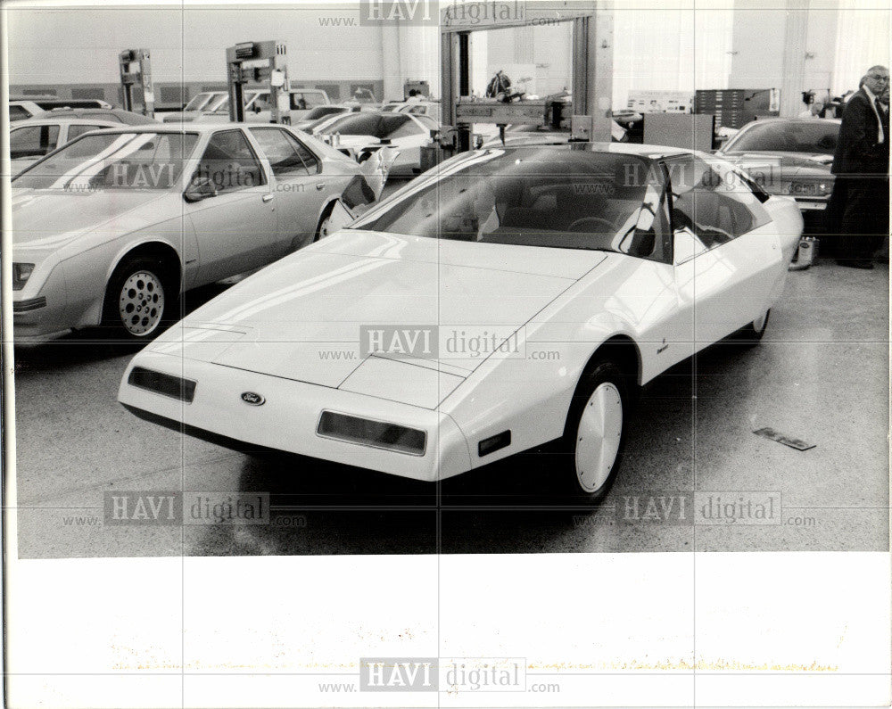 1980 Press Photo Automobile - Experimental - Historic Images