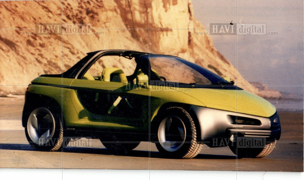 1990 Press Photo Experimental Automobile 1990 - Historic Images