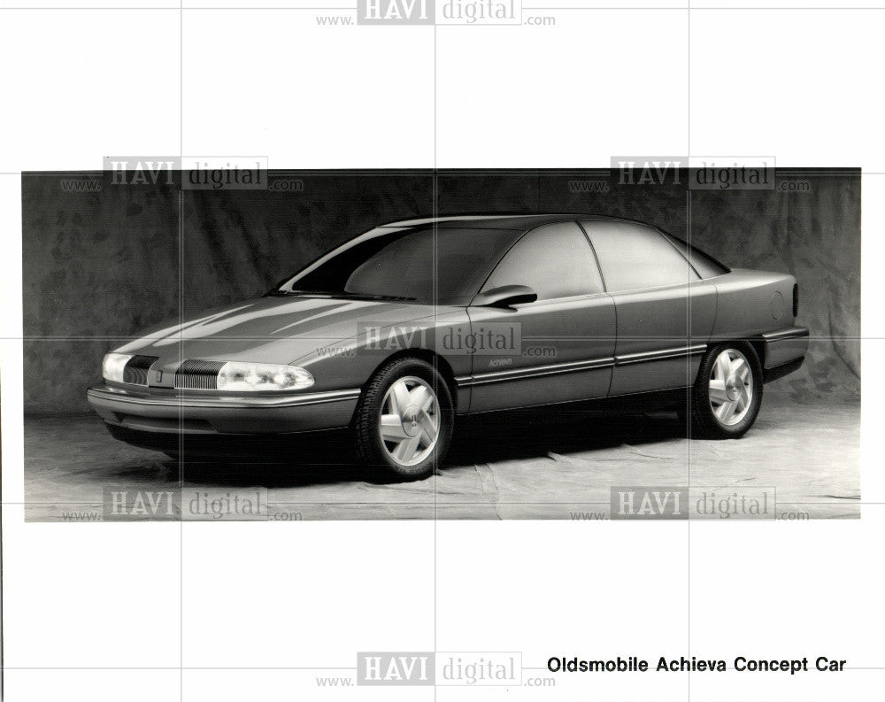 Press Photo Oldsmobile car automobile experimental - Historic Images