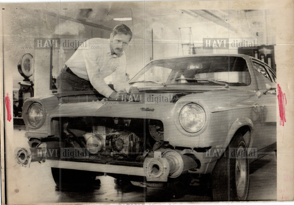 1974 Press Photo Automobile-Experimental - Historic Images