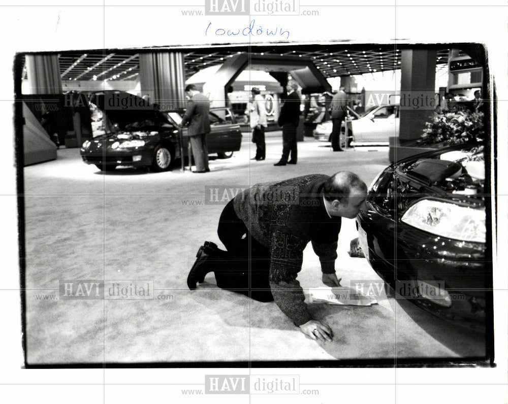 1993 Press Photo Automobile Shows - Historic Images