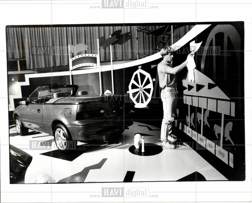 1981 Press Photo Automobile Show - Historic Images