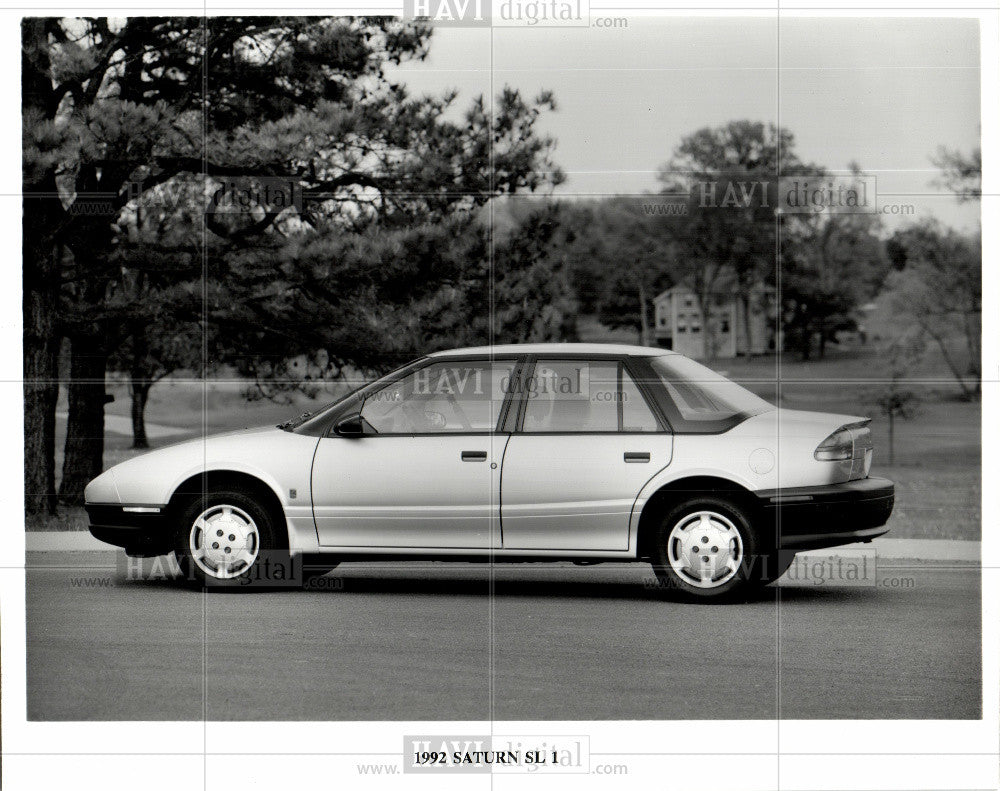 1992 Press Photo 1992 SATURN SL 1 - Historic Images