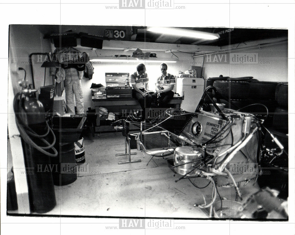 1983 Press Photo Automobile Racing - Historic Images