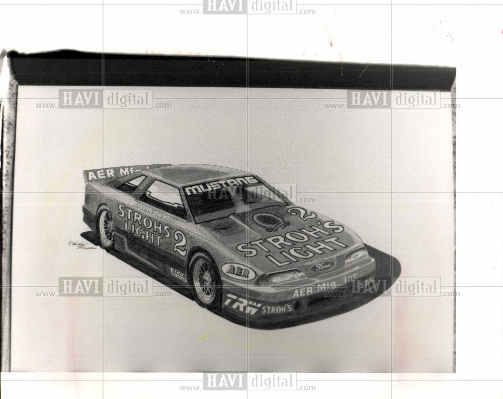 1989 Press Photo Automobile Racing - Historic Images