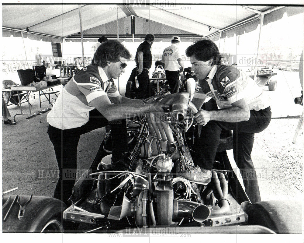 1983 Press Photo Indianapolis 500 NASCAR Howdy Holmes - Historic Images