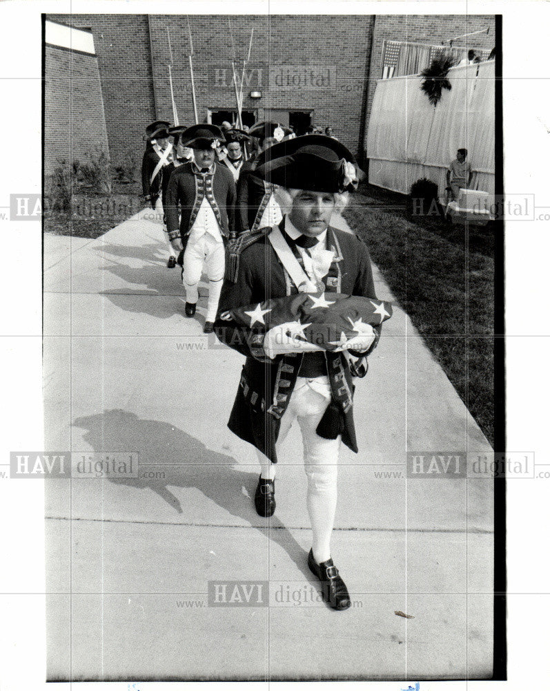 1984 Press Photo PARTICIPANTS THE OPENING DAY CEREMONIE - Historic Images