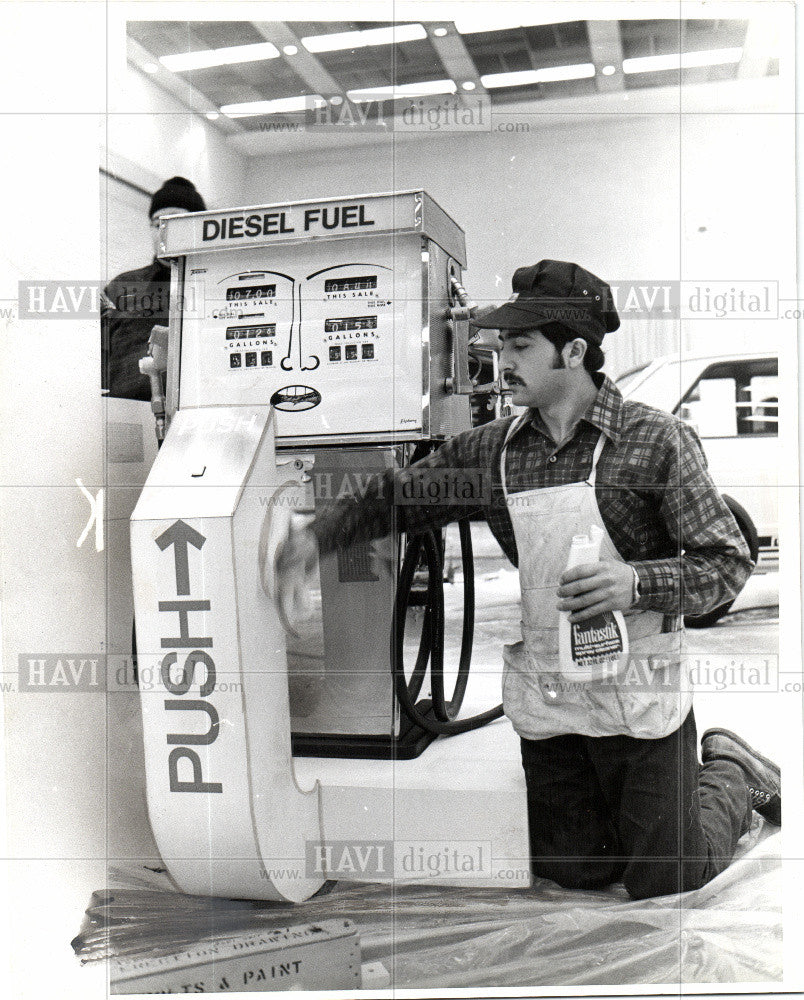 1979 Press Photo Darby VanGeisen Paul Moulked Ford - Historic Images