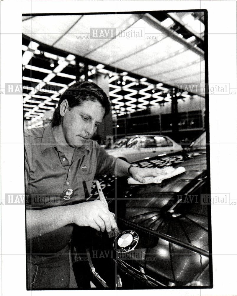 1991 Press Photo AUTOMOBILE SHOW (1991) - Historic Images