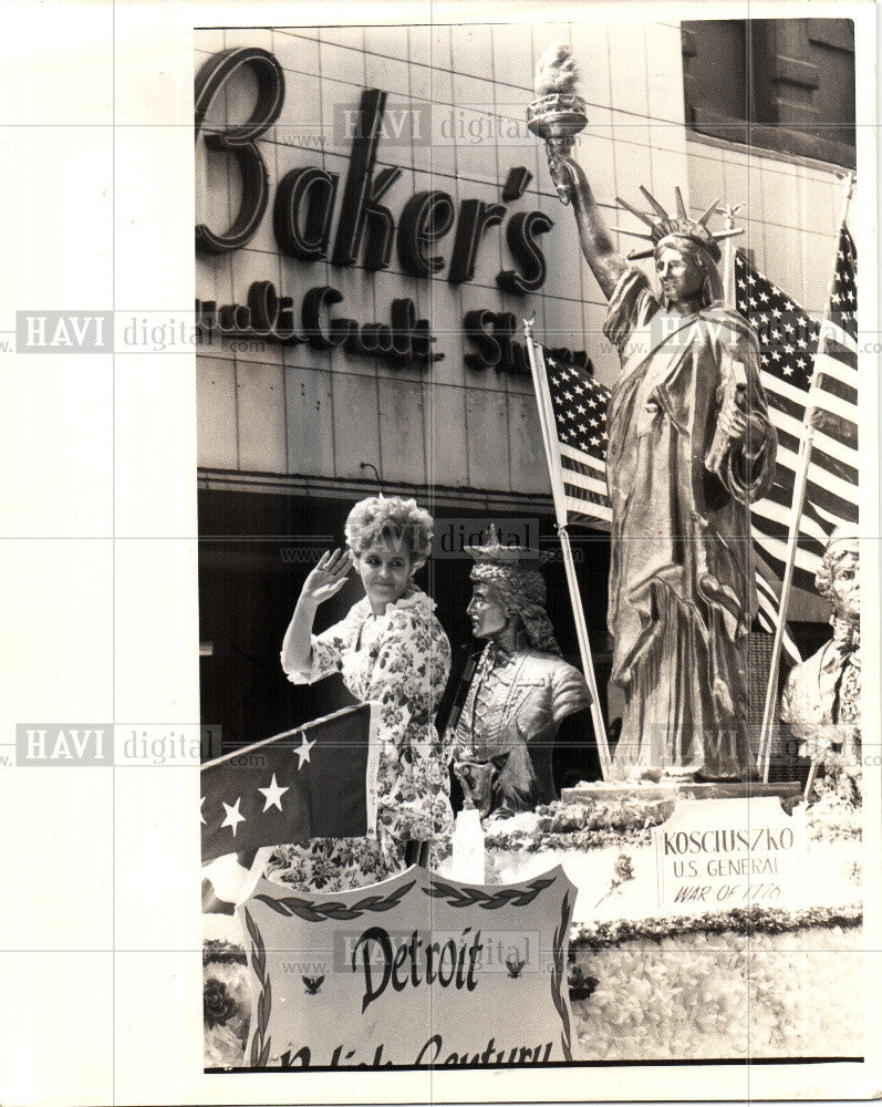 1978 Press Photo Bicentennial Celebration-Parade - Historic Images