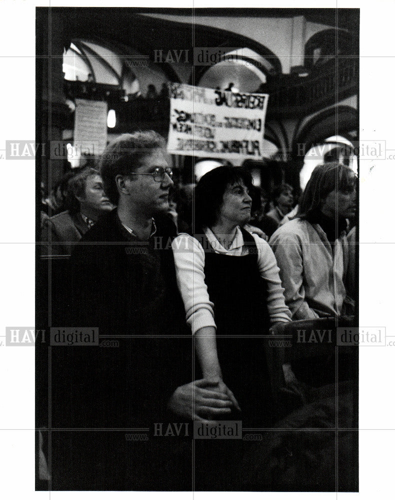 Press Photo Gethsemane Church East Berlin Pankow - Historic Images