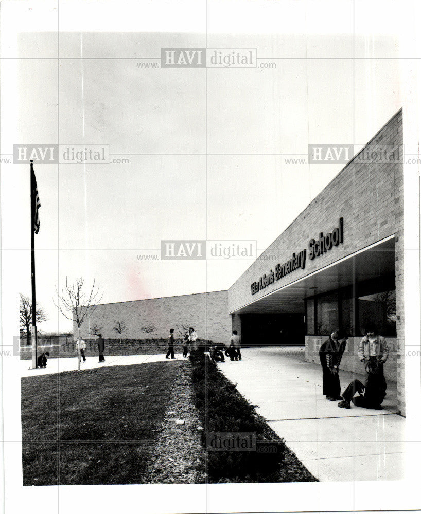 1976 Press Photo BEMIS WALTER R ELEMENTARY SCHOOL - Historic Images