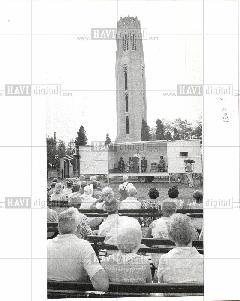 1977 Press Photo Belle Isle - Historic Images