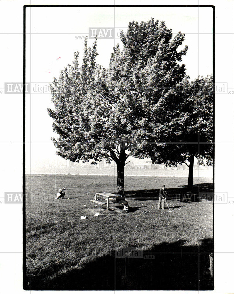 1986 Press Photo Belle Isle - Historic Images