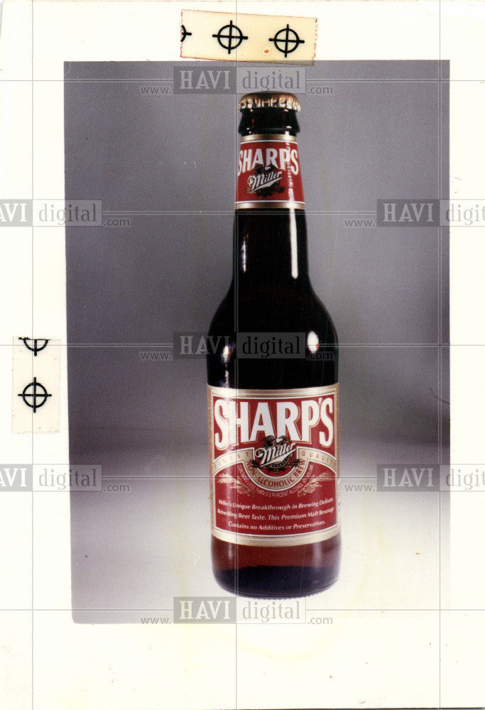 1991 Press Photo Miller Sharp&#39;s non-alcoholic beer 0.5% - Historic Images