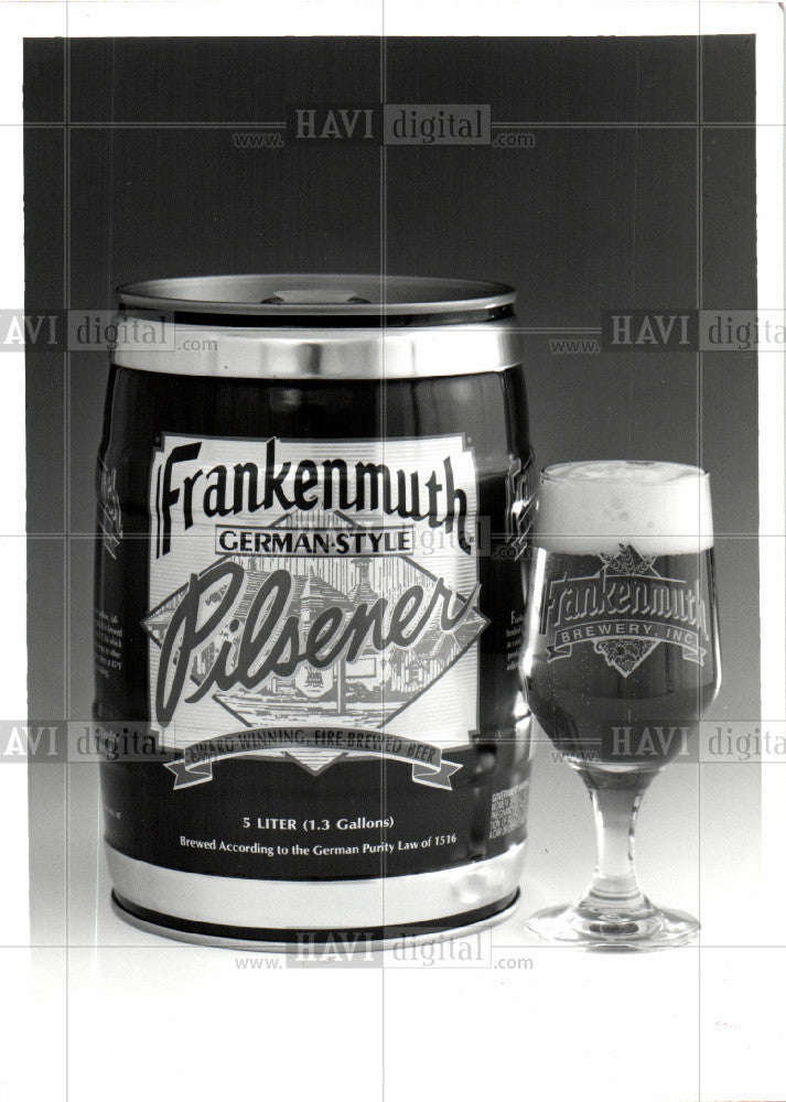 1992 Press Photo FRANKENMUTH BEER - Historic Images