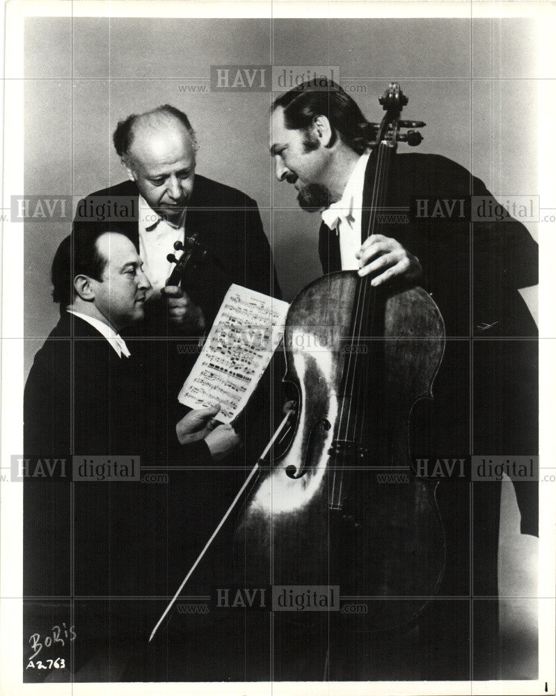 Press Photo Beaux Trio  piano trio - Historic Images