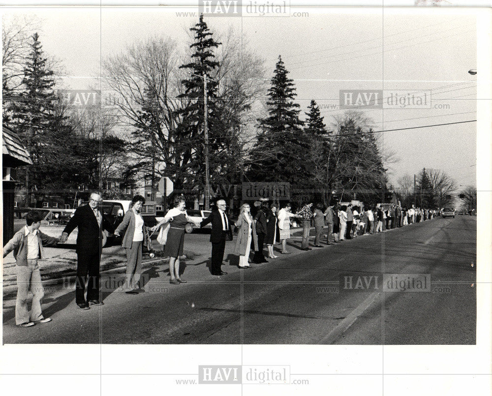 1975 Press Photo Bicentennial Celebration - Historic Images