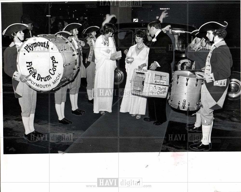 1978 Press Photo The Betsy movie Fife and Drum Corps - Historic Images