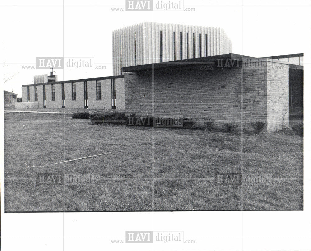 1965 Press Photo synagogue Beth Shalom 1965 - Historic Images