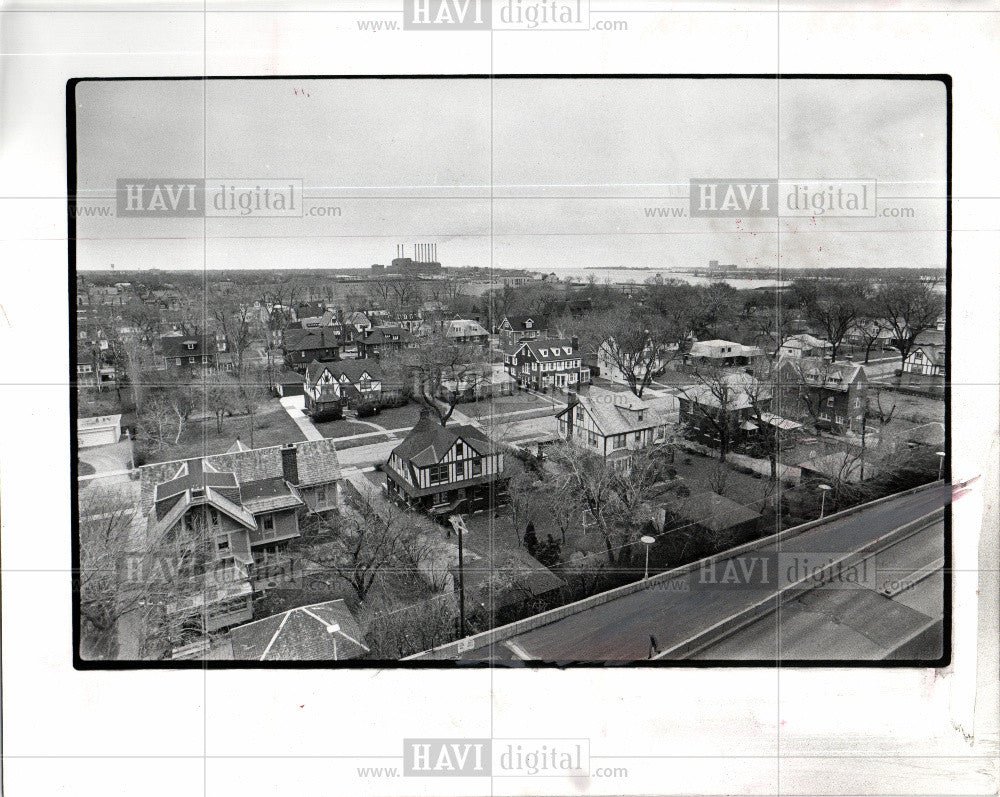 1981 Press Photo Berry Subdivision urban landscape - Historic Images