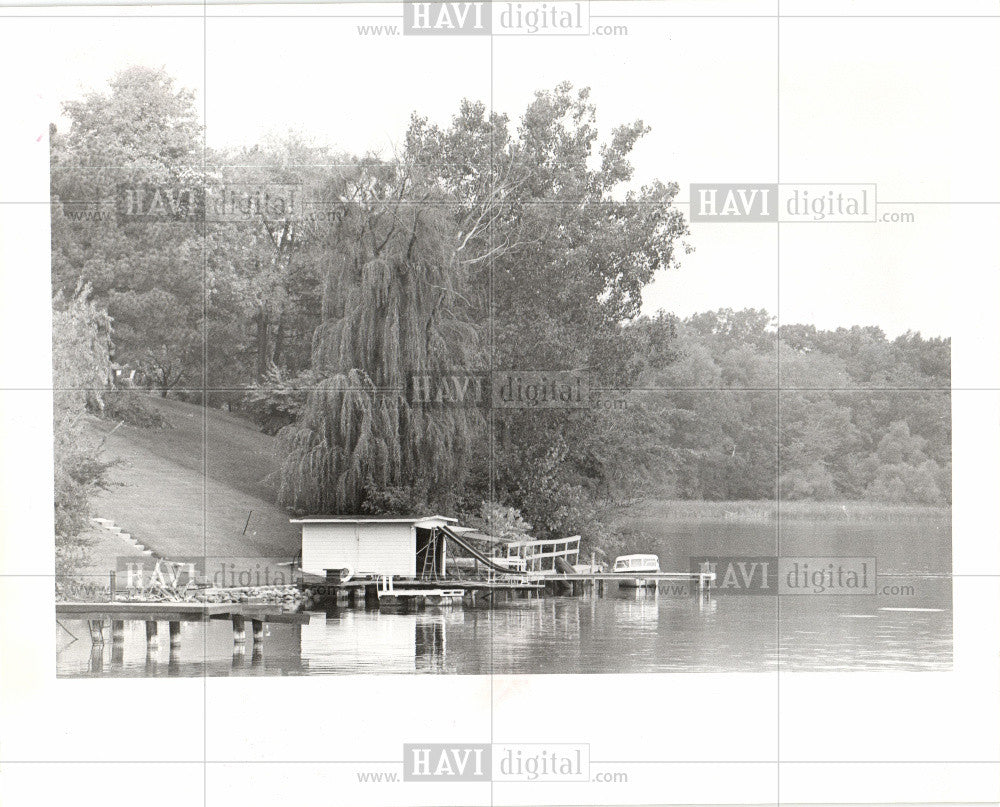 1977 Press Photo BELLEVILLE LAKE - Historic Images